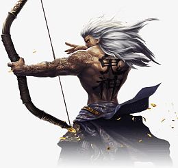 射箭英勇武士人物