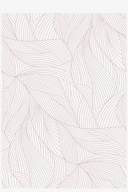 紫色手绘树叶线条纹理