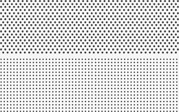 黑色密集波点电商装饰