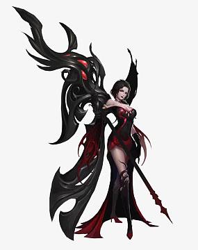 原画人物png玄幻黑色人物h5背景jpg古风玄幻蓝衣法师人物png古风玄幻