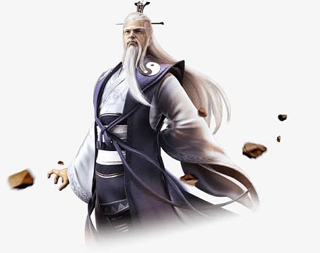 手绘老者素材_手绘老者图片元素-觅元素