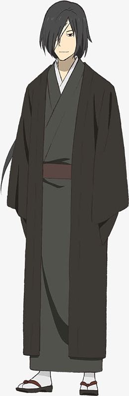 创意手绘漫画日本男人