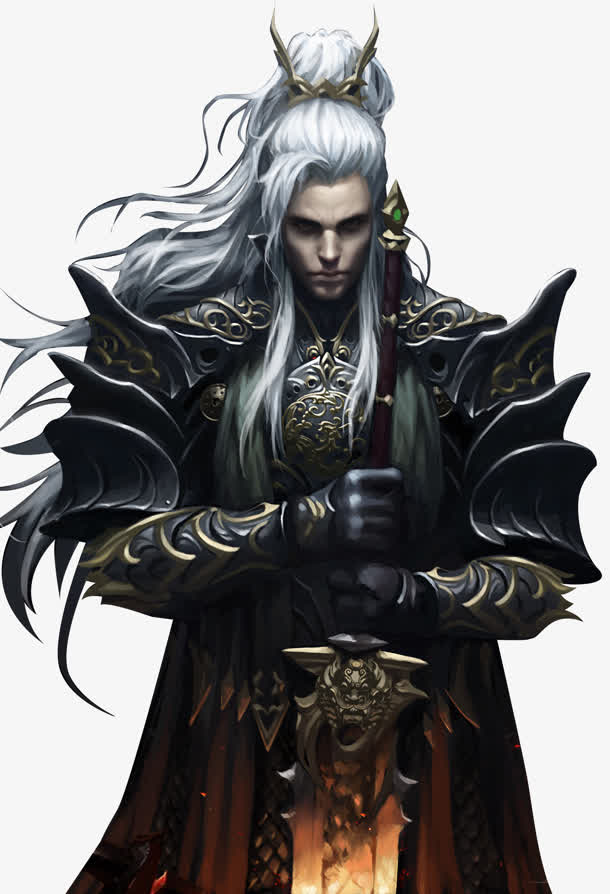 官网游戏人物展板