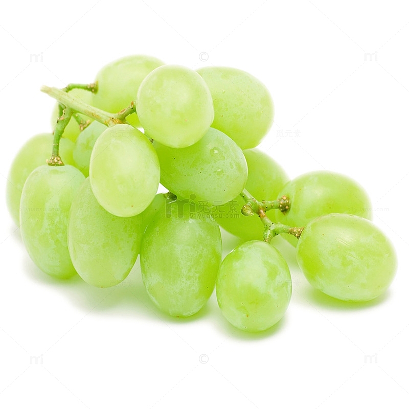 绿色葡萄高清水果
