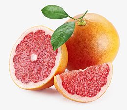 红心柚子春节素材