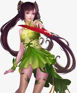 古风女子游戏人物网络