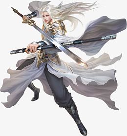 手绘网游人物画像