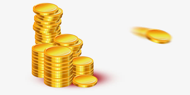 金色金币堆图片素材