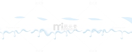 融雪圣诞节背景元素