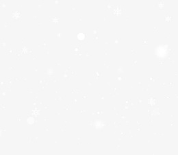 白色卡通飞舞雪花