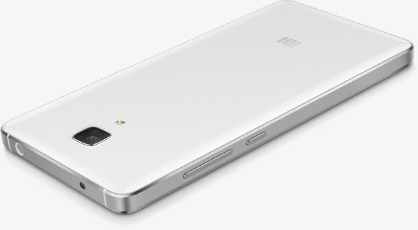 白色小米手机图片