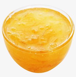 橙色蜂蜜柚子茶