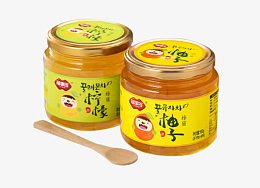 瓶装蜂蜜柚子茶