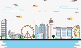 矢量现代城市