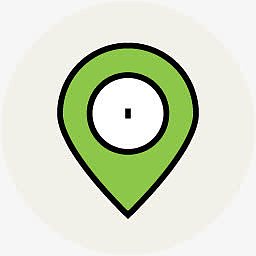 学习图案学校图标 地址定位