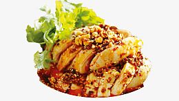 香草花生麻辣白切鸡