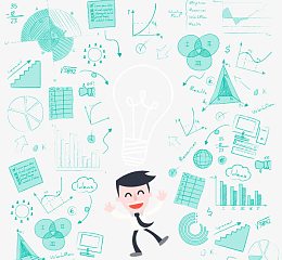 科学家专家H5界面免抠素材