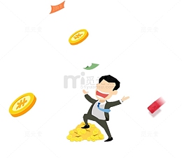 男人高兴 金币飘晒
