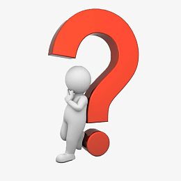 矢量图pngaipng一个满头问号的男人pngpng思考白色卡通小人红色问号