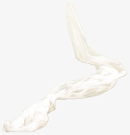 白色丝绸