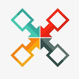 矩形与箭头结合图案
