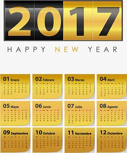 计数器2017日历