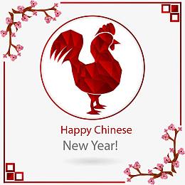 中国风大公鸡