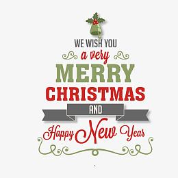 创意圣诞快乐贺卡矢量素材