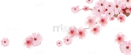 卡通浪漫樱花日式装饰