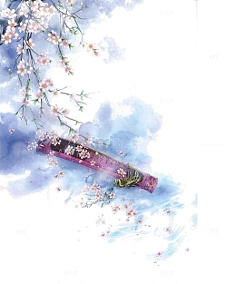 樱花与古筝
