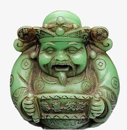 玉器财神高清图片