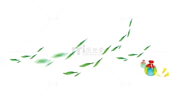 漂浮柳叶