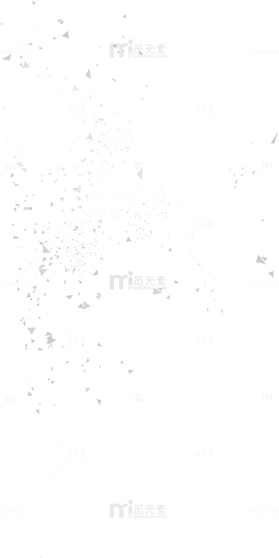 合成飞溅的玻璃渣碎片效果