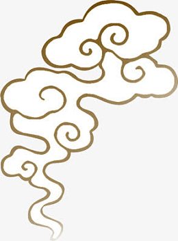 兔子简笔画中国风_装饰元素图片免费下载_装饰元素素材_觅元素