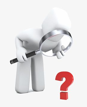 放大镜立体小人素材_放大镜立体小人图片元素-觅元素