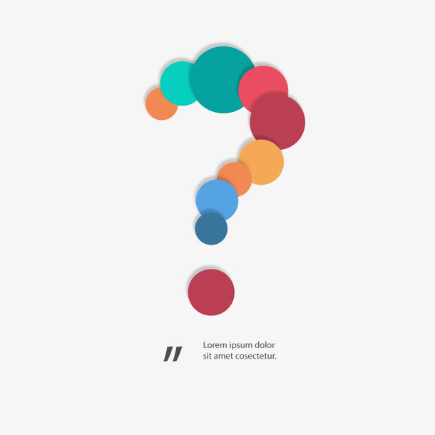 关键词 : 高清图,矢量素材,png免费素材,彩色问号,波点[声明] 觅元素