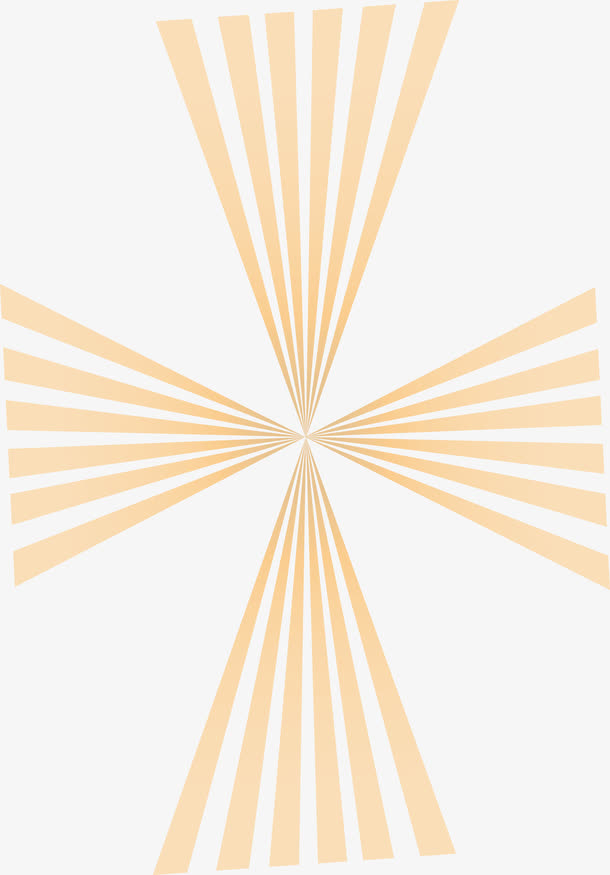 手绘放射可爱线条装饰