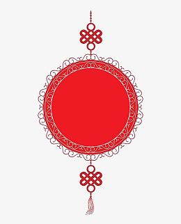 红色新年元素