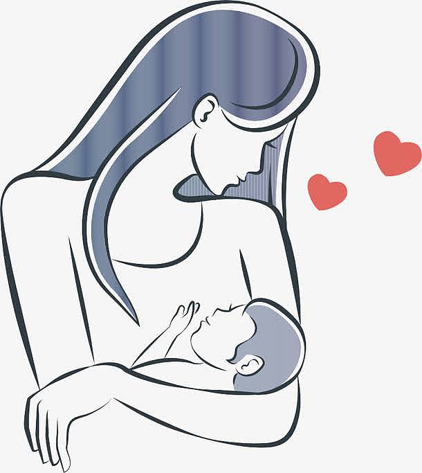 母婴插画