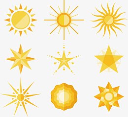 金色阳光太阳