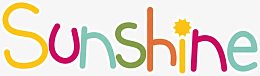 创意阳光英文Sunshine