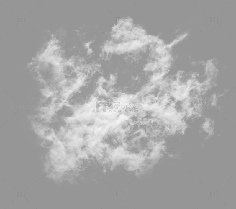 烟雾水雾素材  天空白云