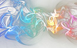 高清幻彩轻烟光影图片