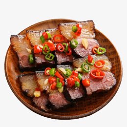 美味烟熏咸肉