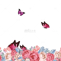 婚礼花素材