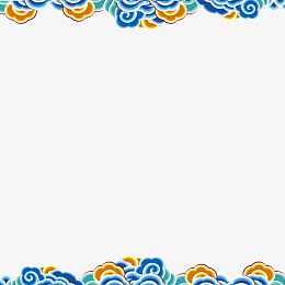 中国风水波纹装饰