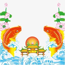 鲤鱼跃龙门