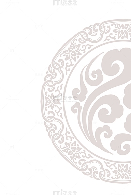 唯美中国风花纹背景装饰