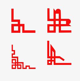 直角底纹