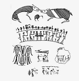 青铜纹样象形文字
